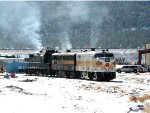 Cold morning on the Grand Canyon line